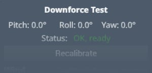 Downforce Test Debug App