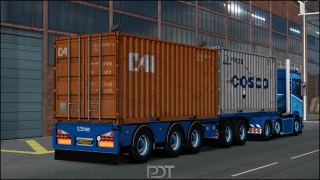 Scania R650 "P.Visser" + Trailer v5.0 thumbnail 4
