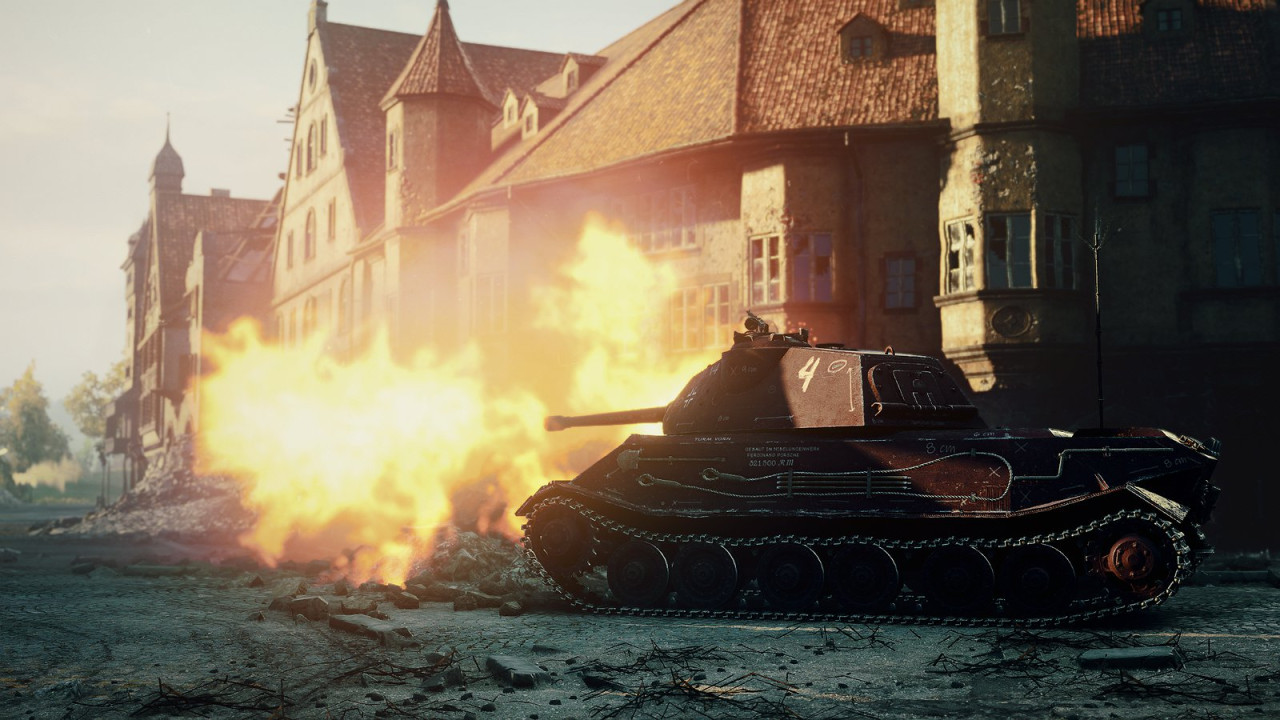 "The Prototype" VK45.02A Custom 3D Model and Paint Scheme