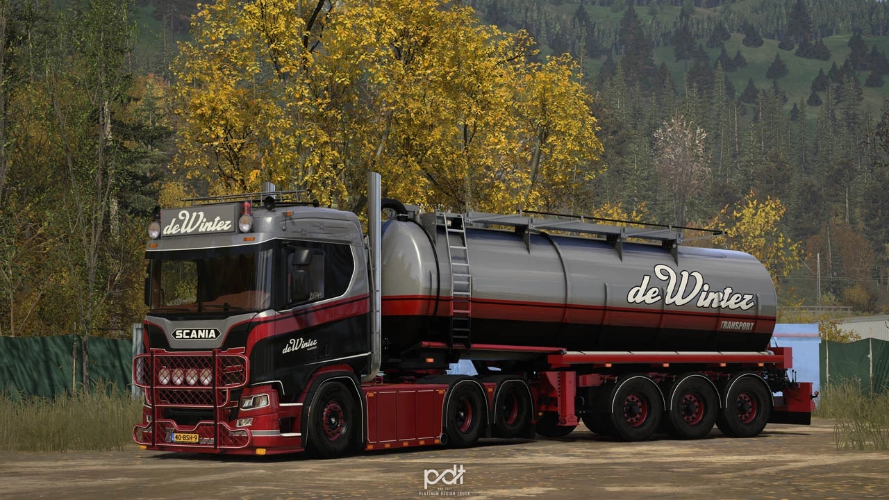 Scania R500 "De Winter" + Trailer v4.0