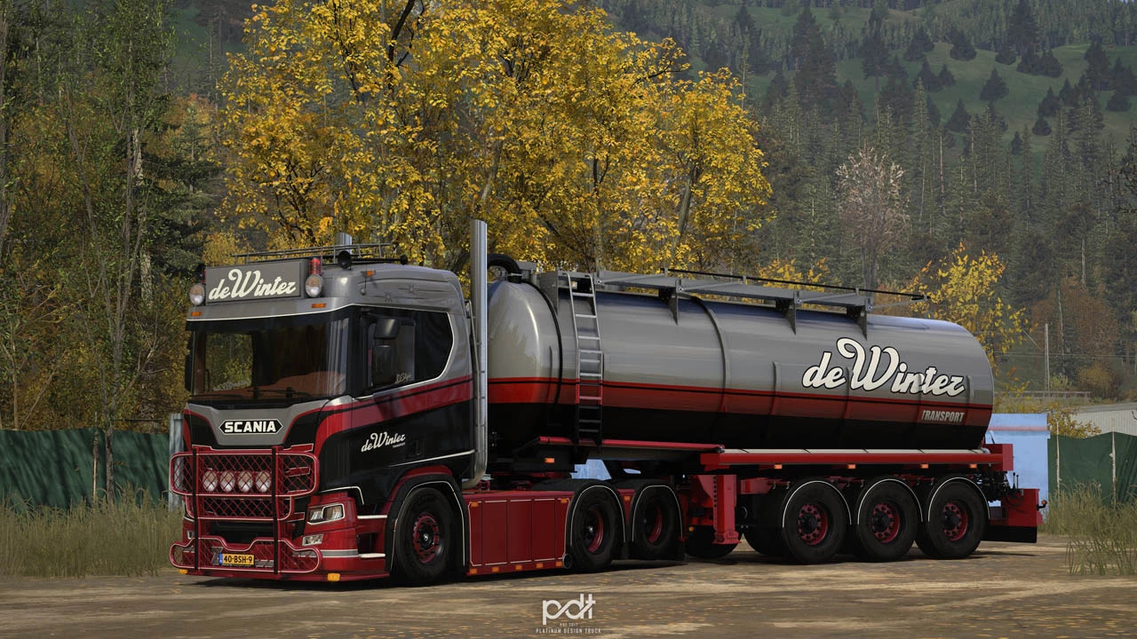 Scania R500 "De Winter" + Trailer