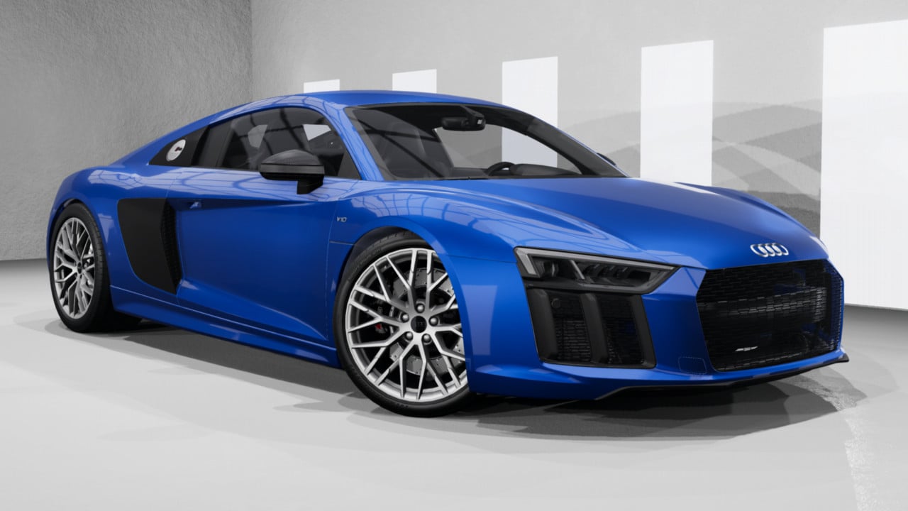 Audi R8 2016–2024 – Realistic V10 Sounds, Drive Modes & Improved Transmission