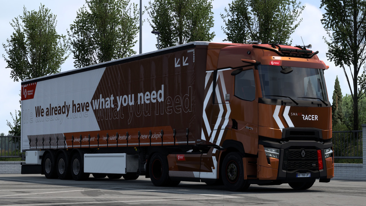Renault Smart Racer Trailer Skin