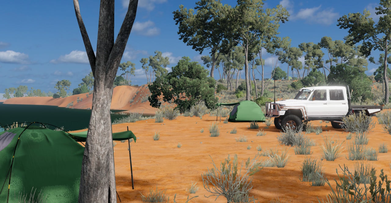 Offroad Desert Trails and Dunes