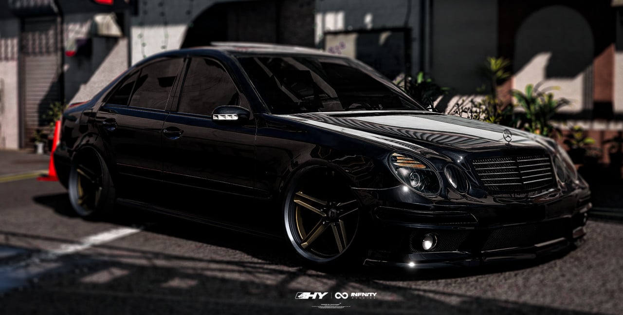 Mercedes Benz E55 AMG Full Release