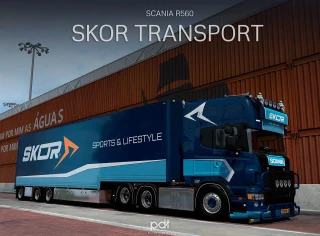 Scania R560 "SKOR" + Trailer v2.0 thumbnail 7