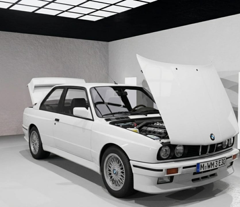 Old BMW M3 E30 3-Series