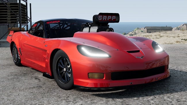 Chevy Corvette C6 Drag