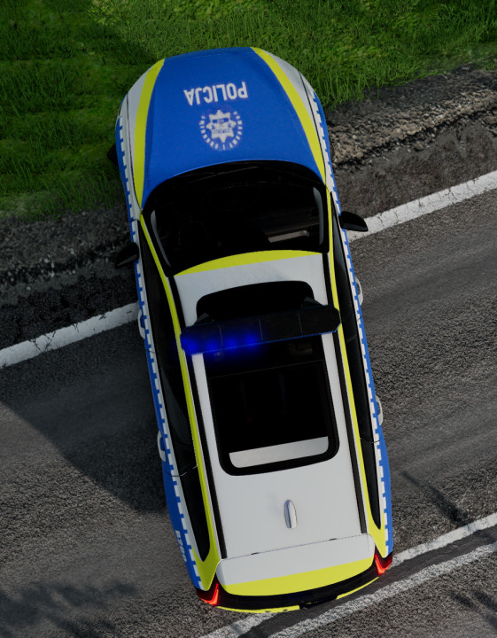 Volvo V60 Policja