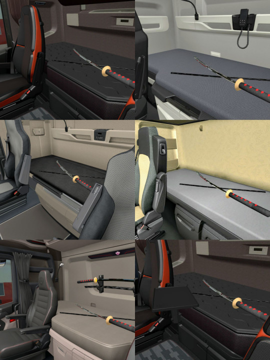 Scania Ninja Katana X & front logo