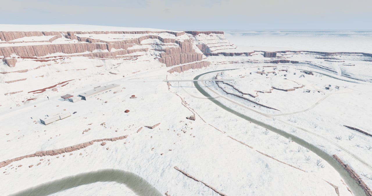 Utah Snowy Map