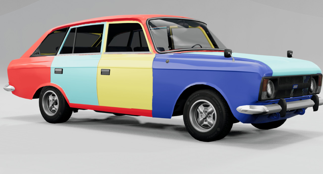 Moskvich 21251 + New Year Edition