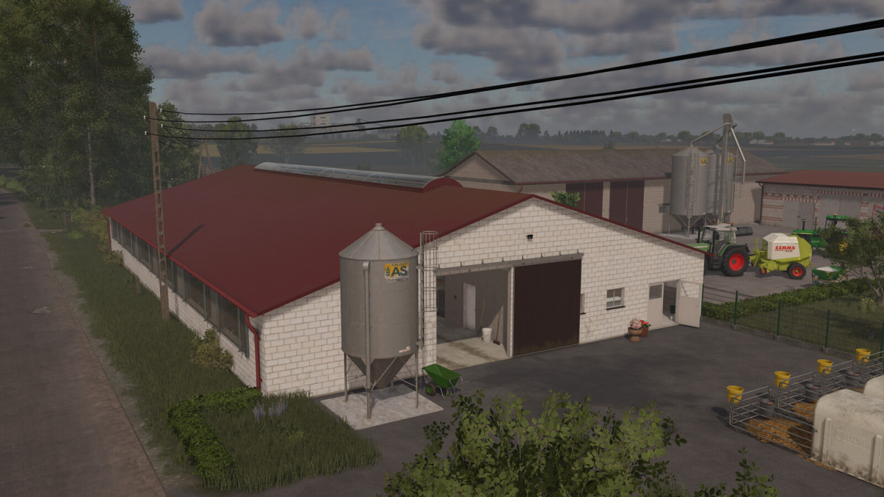 Red Roof Cow Barn
