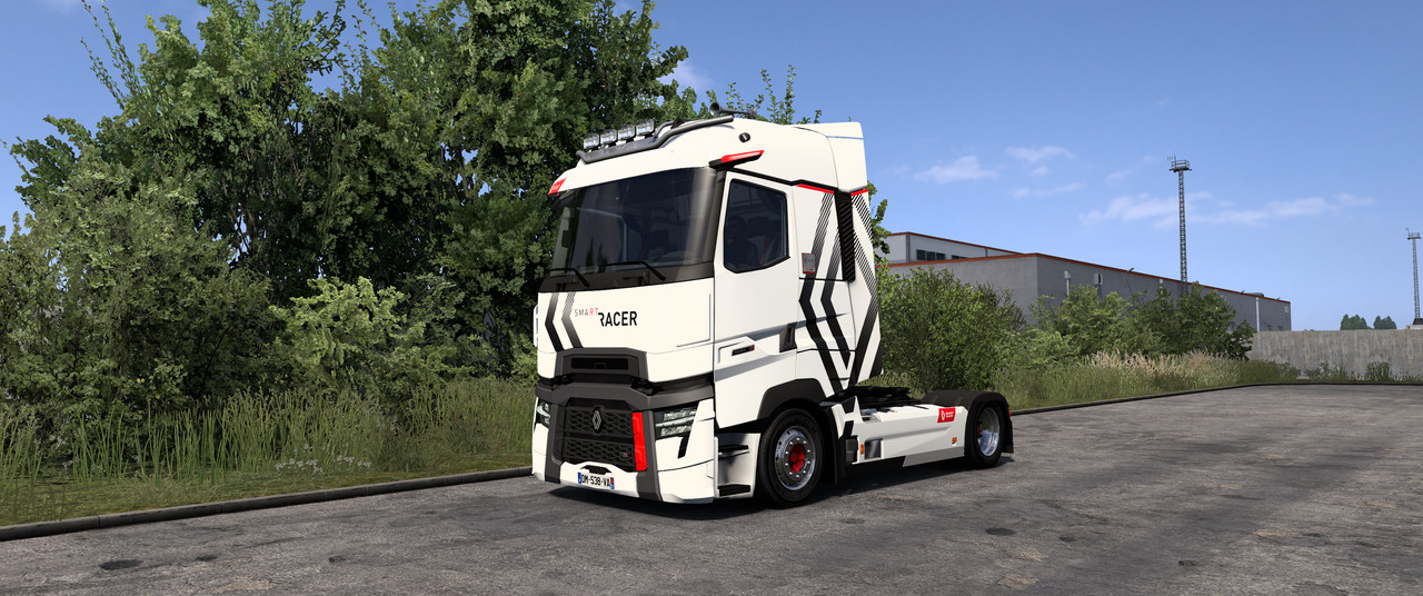 Low deck chassis addon for SCS Renault Range T & T Evo