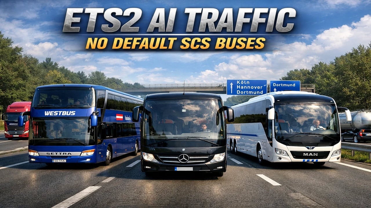 AI Traffic No Default SCS Buses