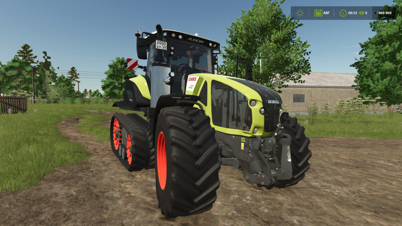 Claas AXION 930-960 TERRA TRAC Rust Edition