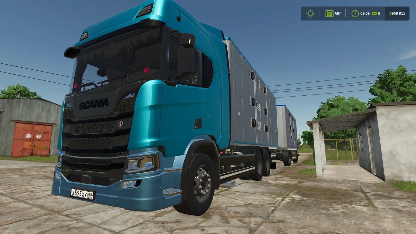 Scania R animal transport 1.0.0.0