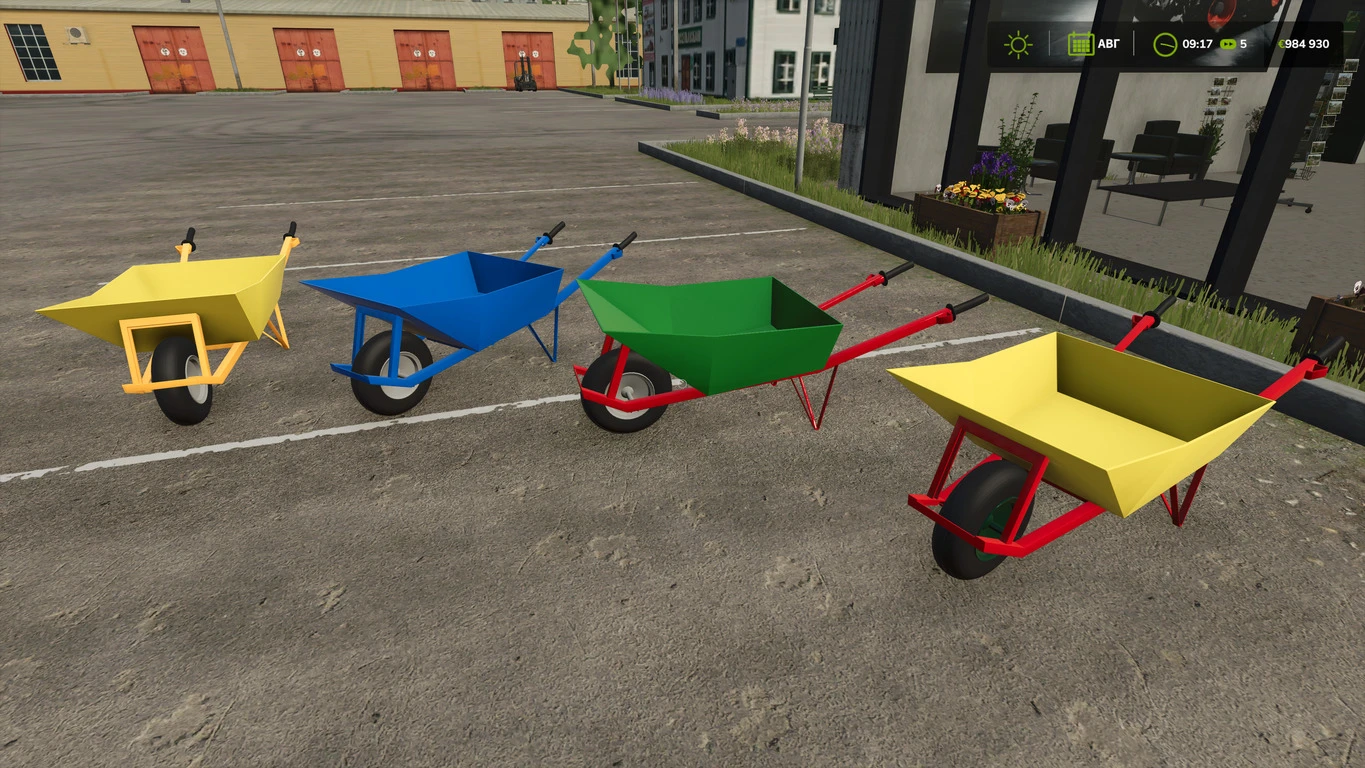 GDR Wheel Barrow 1.0.0.0