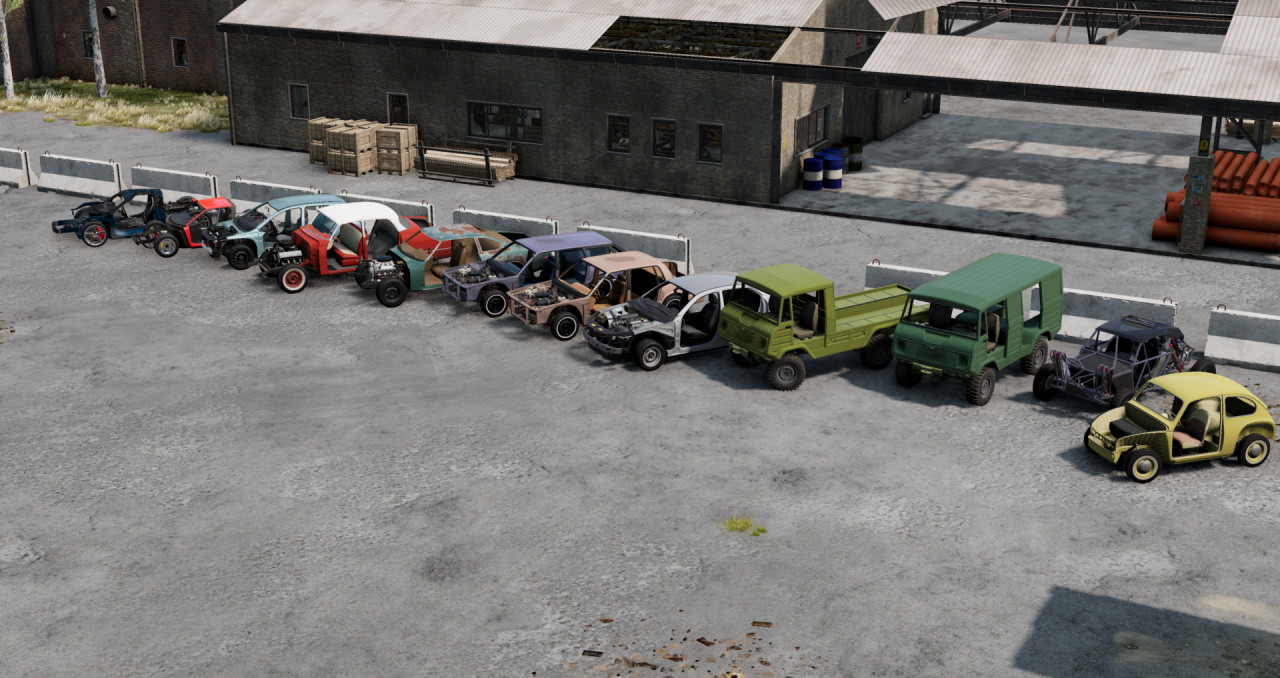 Stripped Configurations Pack