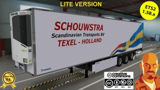 KRONE COOL LINER SCHOWSTRA TRAILERS ETS2 1.58.x 1.58 thumbnail 2