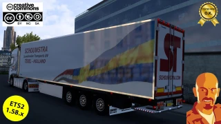 KRONE COOL LINER SCHOWSTRA TRAILERS ETS2 1.58.x 1.58 thumbnail 3