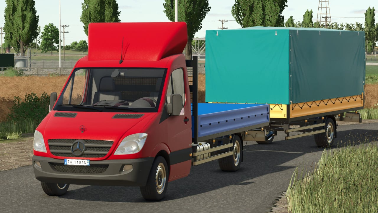 Mercedes Benz Sprinter Pickup & Trailer