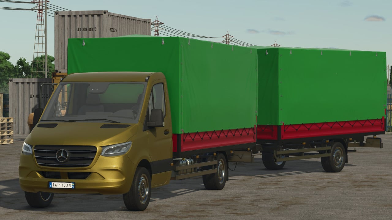 Mercedes Benz Sprinter W910 & Trailer