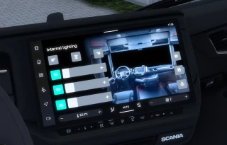 Realistic Scania SmartDash v1.651 thumbnail 4
