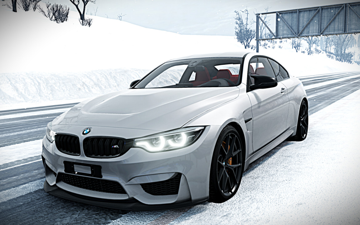 (FREE MOD) BMW M4 F82 (3D MOD) 🔴⚪️🔵(BLINDSPOT MONITORING FEATURE!)