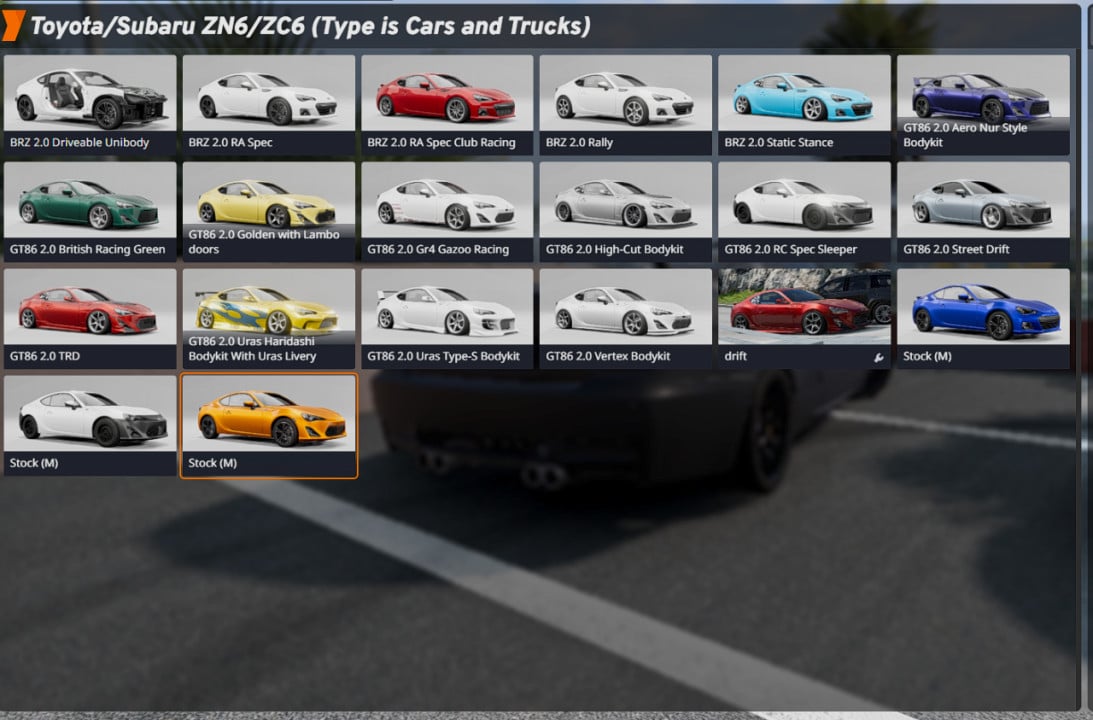 Toyota Subaru ZN6