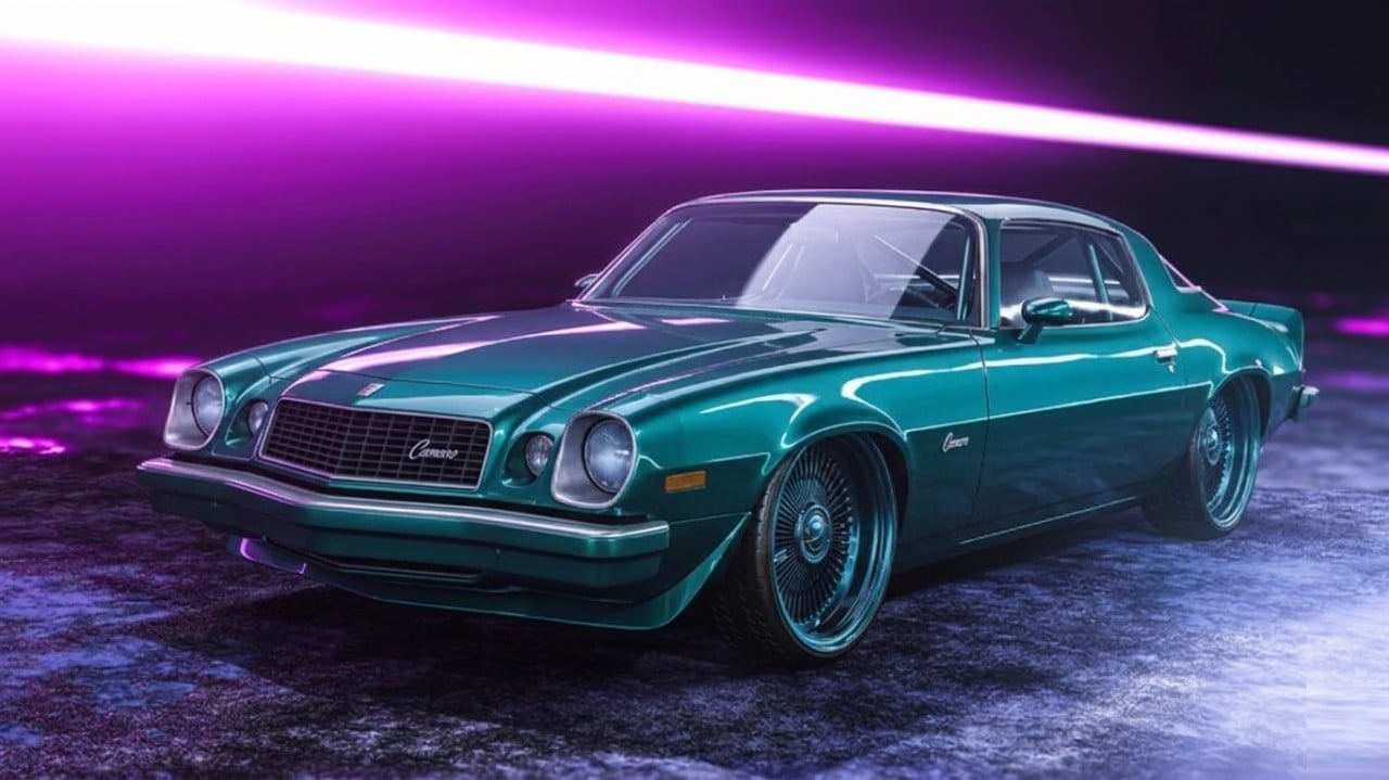 Old Chevrolet Camaro 1977