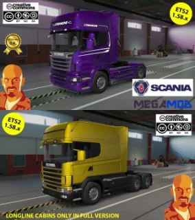 SCANIA MEGAMOD v7.0 ETS2 1.58.x v7.0 thumbnail 2