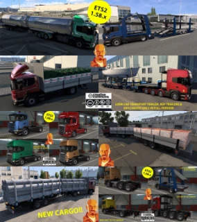 SCANIA MEGAMOD v7.0 ETS2 1.58.x v7.0 thumbnail 4