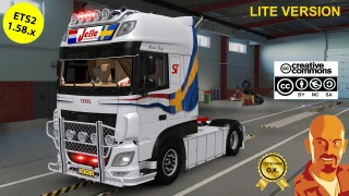 DAF XF MOULIN ROUGE SCHOWSTRA ETS2 1.58.x 1.58 thumbnail 2