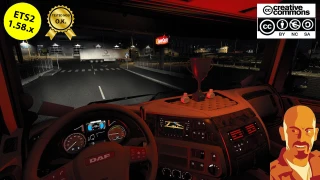 DAF XF MOULIN ROUGE SCHOWSTRA ETS2 1.58.x 1.58 thumbnail 4