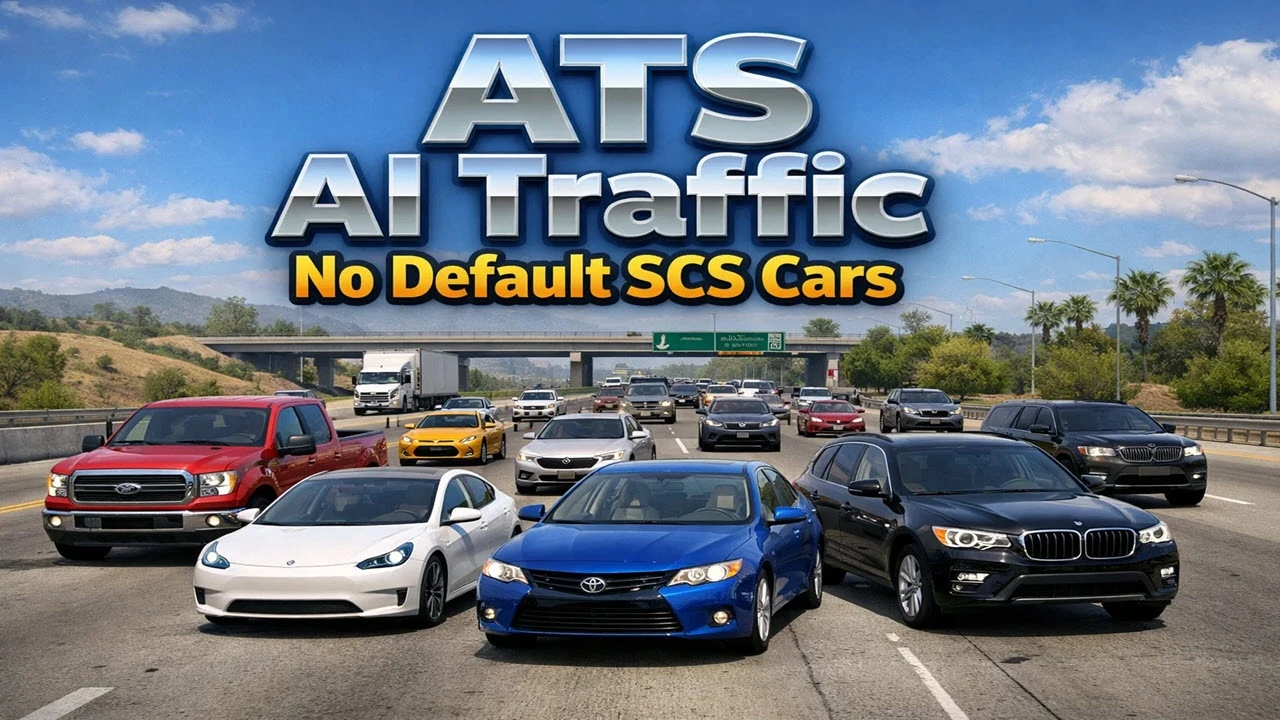 AI Traffic No Default SCS Cars v1.2 Fix