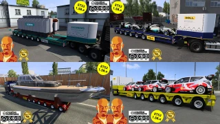 DOLL SPECIAL TRANSPORT TRAILER v4.0 ETS2 1.58.x 4.0 thumbnail 3