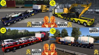 DOLL SPECIAL TRANSPORT TRAILER v4.0 ATS 1.58.x 4.0 thumbnail 3