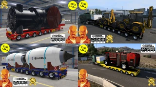DOLL SPECIAL TRANSPORT TRAILER v4.0 ETS2 1.58.x 4.0 thumbnail 4