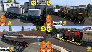 DOLL SPECIAL TRANSPORT TRAILER v4.0 ATS 1.58.x 4.0 thumbnail 4