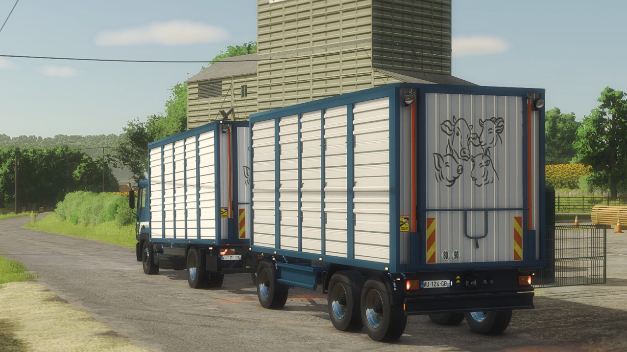 Livestock Transporter MAN 19.403
