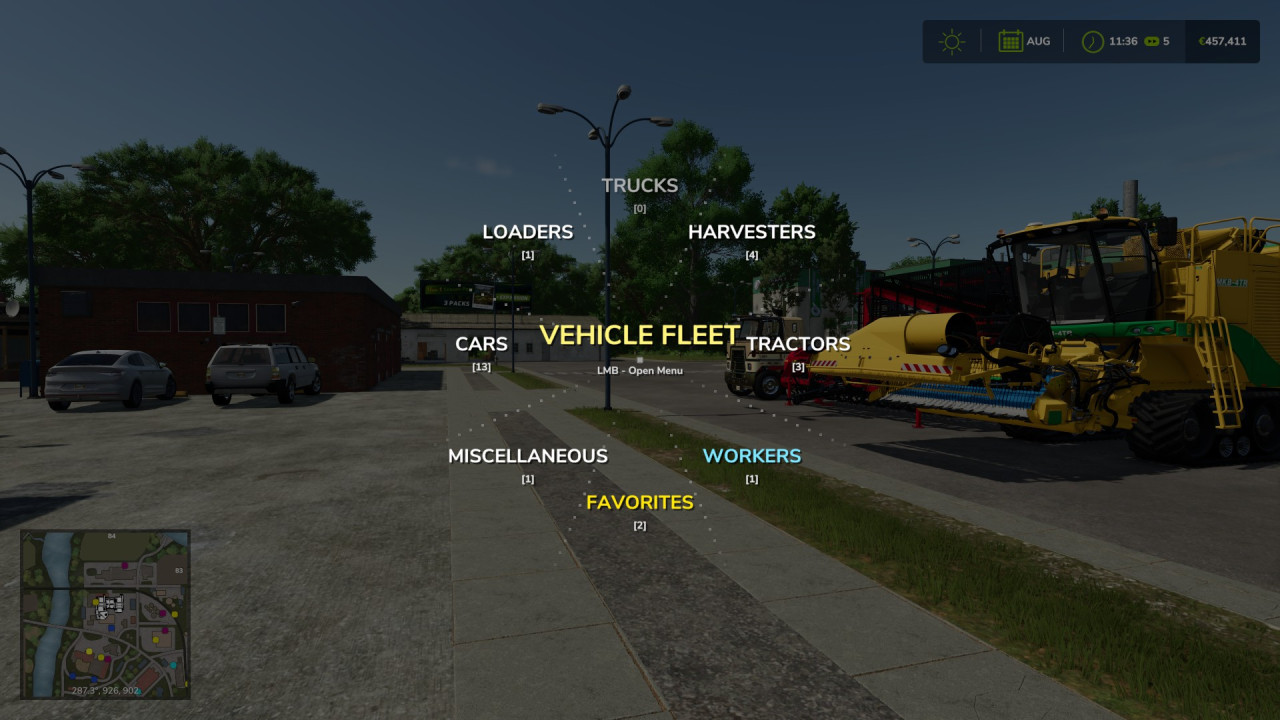 Radial Vehicle Switcher