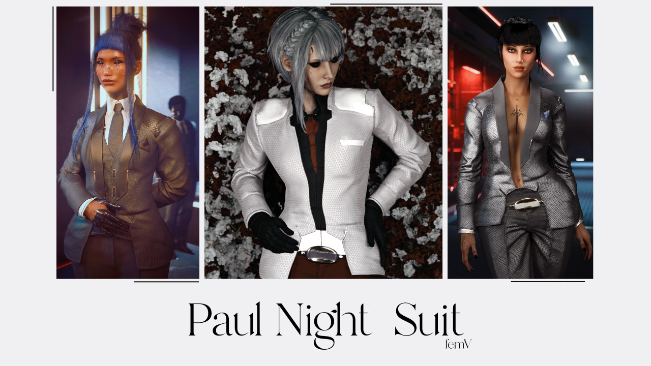 Paul Night Suit - ArchiveXL