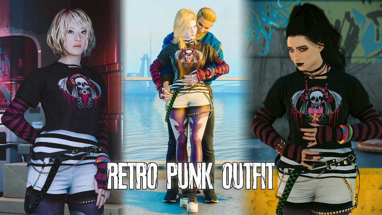 Retro Punk Outfit(ArchiveXL)