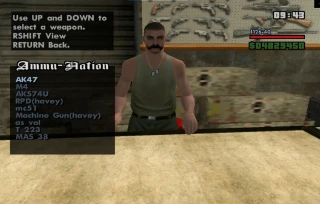 GTA SA HD Weapon Pack with 30 New Weapons Not Replaced