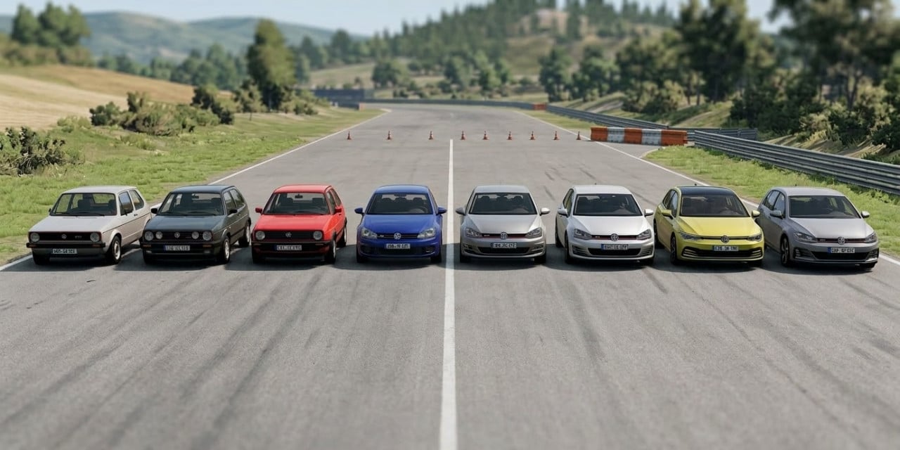 Volkswagen Golf Pack MK1-MK8 1977-2026