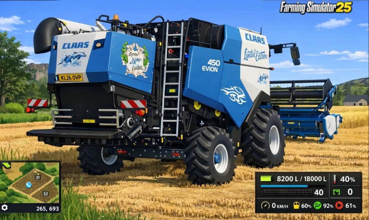 Claas Evion 450 Limited Edition Pack
