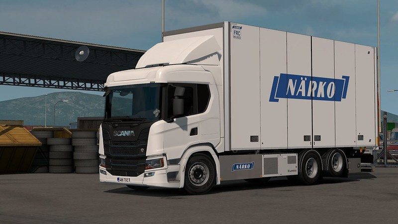 Rigid Chassis Addon for Eugene's Scania P G R S Series by Kast