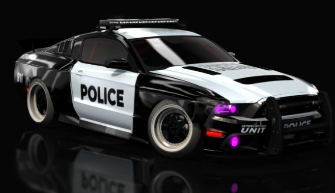 Ford Mustang 302 Joker Police Car