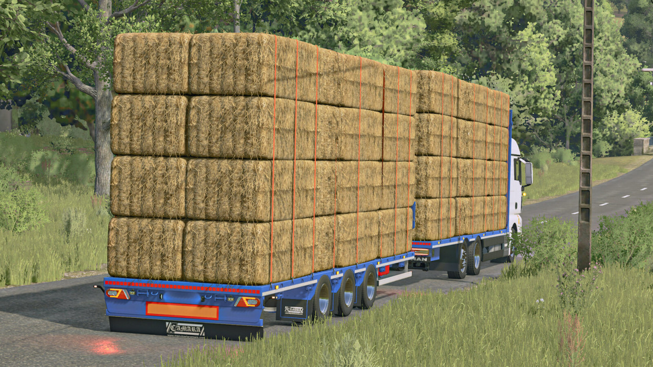 Camara Straw Transport Trailer